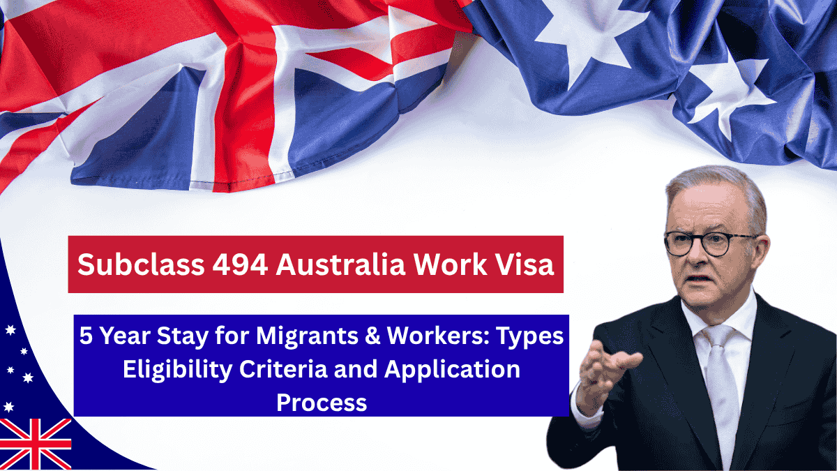 Subclass 494 Australia Work Visa